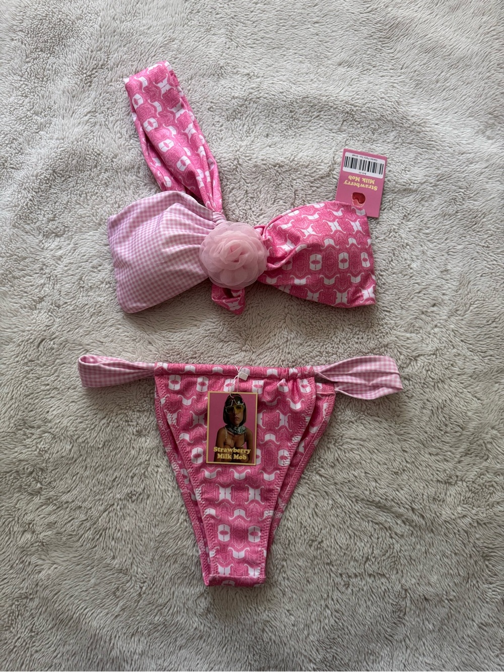 Strawberry milk mob bikini